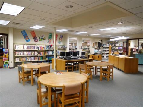 Elementary School Media Center Library Houghton Portage Township