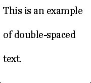 Example of double spaced paper direction of effect. Understanding Success Criterion 1.4.8 | Understanding WCAG 2.0