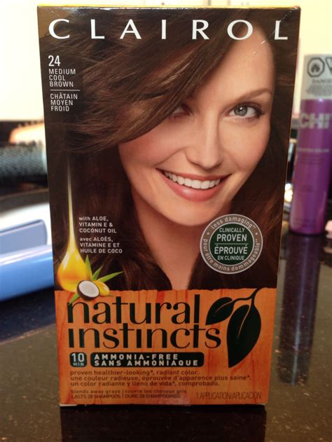 Clairol Natural Instincts In 24 Medium Cool Brown Clove I Love
