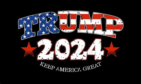 Trump 2024 Keep America Great American Vintage Usa 3x5 Rough Tex Flag