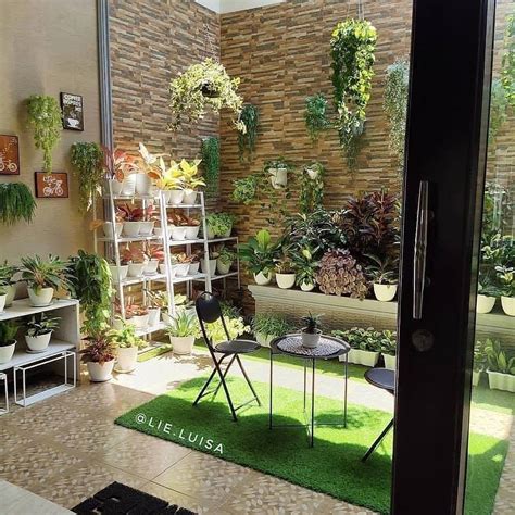 mungil tapi cantik desain 25 taman minimalis di teras depan rumah yang sederhana rumah