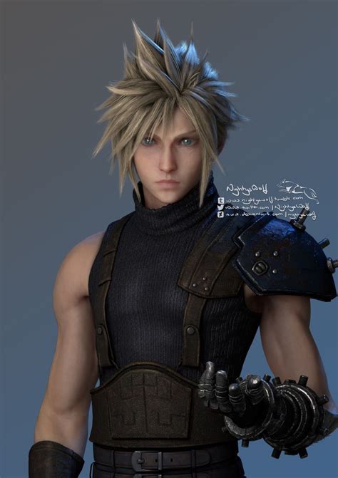 Character Challenge Cloud By Nightyswolf On Deviantart Final