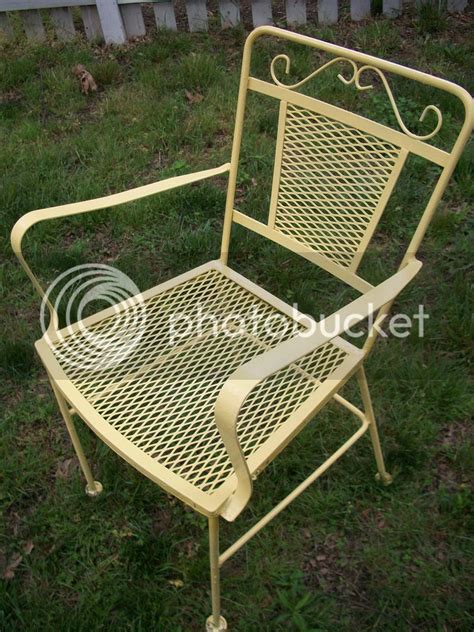 Uncle Atom The 5 Wrought Iron Lawn Furniture Set Is Finished