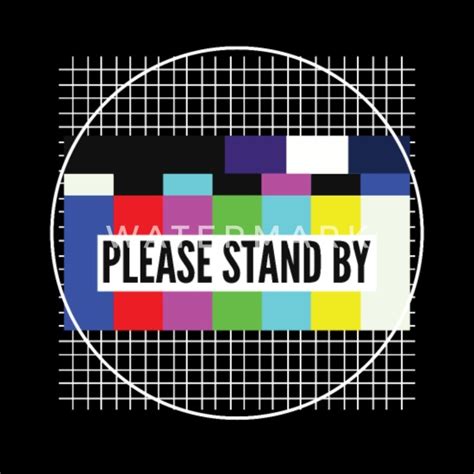 Please Stand By | Color Bars | TV Screen Display Women's T-Shirt