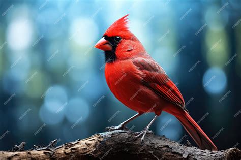 Premium Ai Image Northern Cardinal Bird On Branch