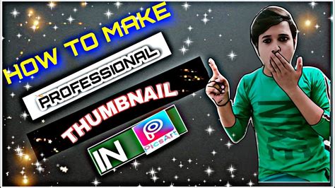 How To Make Thumbnail In Picsart YouTube