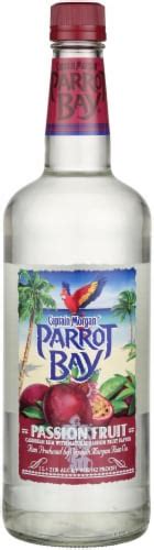Captain Morgan Parrot Bay Passion Fruit Caribbean Rum 1 L Kroger
