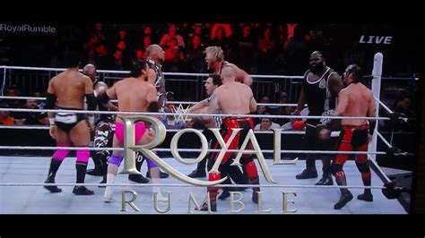 Wwe Royal Rumble 2016 Wwe Fatal 4 Way Royal Rumble Qualifying Match