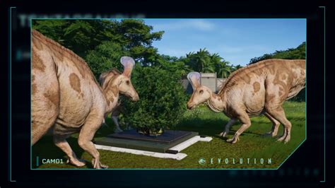 Jurassic World Evolution Species Profile Tsintaosaurus Youtube