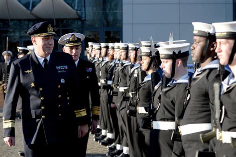 Head Of Royal Swedish Navy Visits Uk Royal Navy