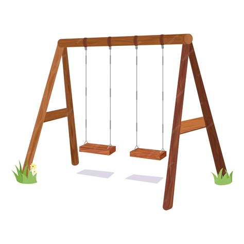 Premium Vector Swing Vector Swing Is A Facility For Children To Play