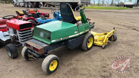 Jd F935 Front Deck Mower 72inch Commercial Deck 1994 Hrs Showing Sn