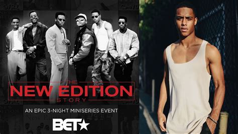 Keith Powers Talks Playing Ronnie Devoe In The New Edition Story Youtube