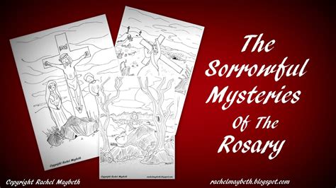 Agony in the garden rosary coloring pages. Rachel Maybeth : Mysteries Of The Rosary Free Coloring ...