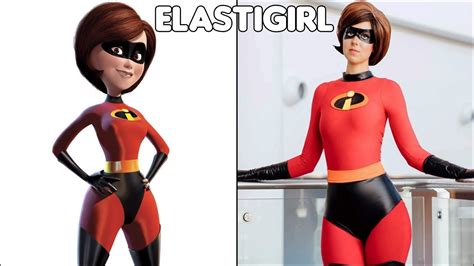 Incredibles 2 Characters In Real Life Youtube