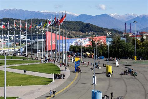 Sochi Olympic Park Facilities And Attractions Editorial Photography