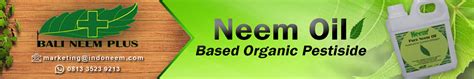 Neemba Oil Neem Organic Pesticides 1 Liter Store Bali Neem Plus