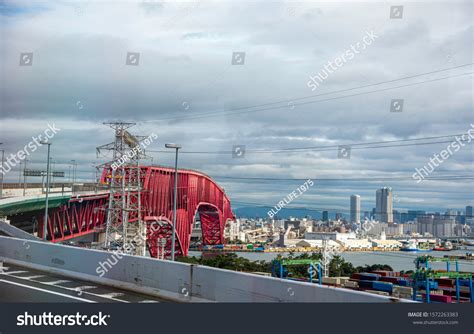 City Minato Bridge Doubledeck Cantilever Truss Stock Photo Edit Now