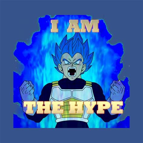 An Animated Image Of Gohan With The Words I Am The Hype