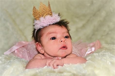 Newborn Photo Session With Baby As A Princess Newborn Newbornsession