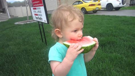 Eating Watermelon Youtube