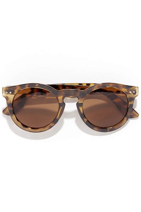 Chic Brown Sunglasses Tortoise Sunglasses 10 00