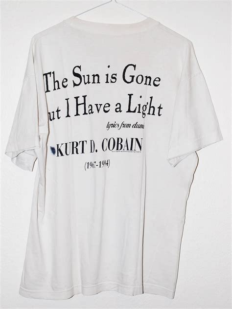 Vintage Kurt Cobain T Shirt Etsy
