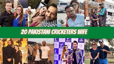20 Pakistani Cricketers Wife Youtube