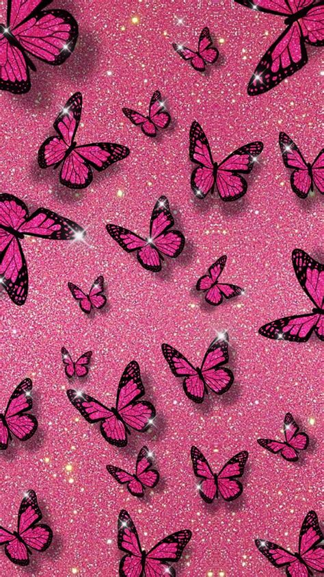 Pink Butterfly Wallpaper Iphone Pastel Butterfly Aesthetic - 988 free