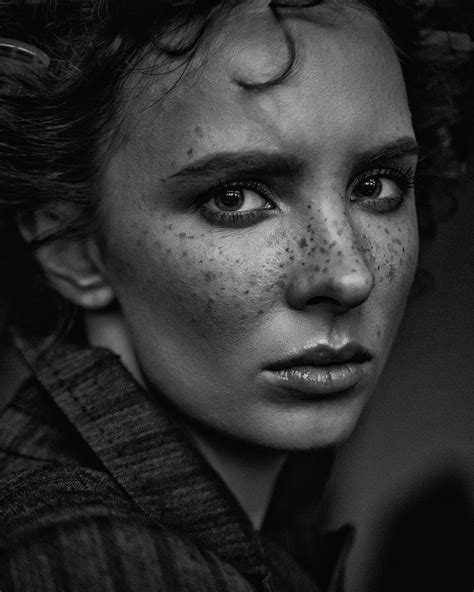 wallpaper portrait aleksey trifonov freckles women model face monochrome 1200x1500