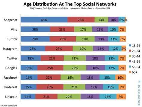 Customer Demographics Age Demographics For Advertising Snapchat