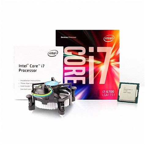 Intel Core I7 6700 6th Processor Skylake 4 Core Lga 1151 34ghz 8m