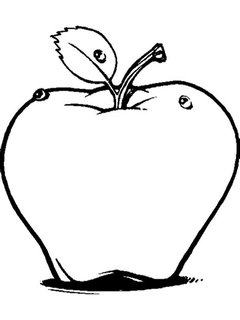 Gambar sketsa buah apel mania yakni mewarnai coloringpages. Kumpulan Gambar Sketsa Apel, Buah Dengan Rasa Manis dan Segar