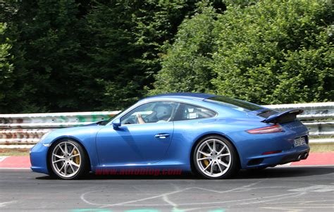 Porsche 911 Gt Spied Streaking At The Nurburgring Autoblog