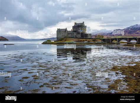 Eilean Donan Castle Dornie Wester Ross Scotland United Kingdom