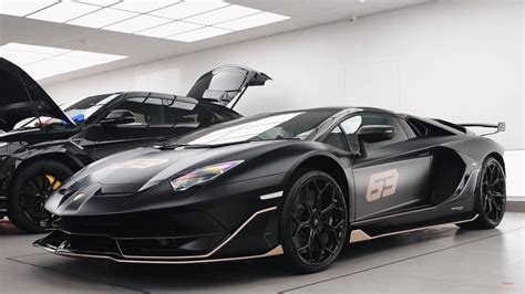 First Of 63 Lamborghini Aventador Svj 63 Roadsters Is Now Safely