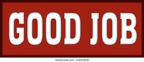 Good Job Logo Stamp Icon Stock Illustration 1142576432 Shutterstock