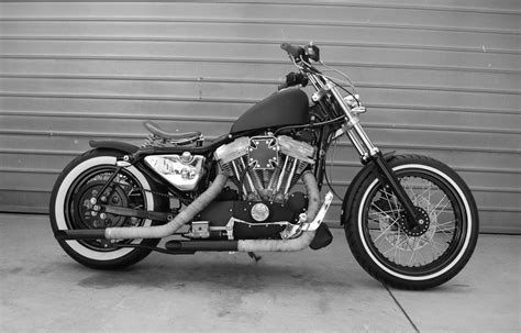 Hell Kustom Harley Davidson Sportster 883 1994 By Chappell Customs