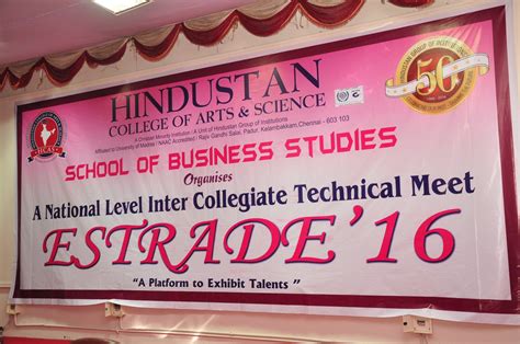 Best Arts And Science College In Chennai Hindustan College Of Arts And Science