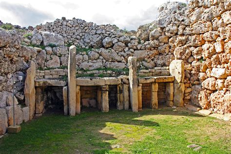 Megalithic Temple Of Malta Ggantija On The Island Of Gozo Source