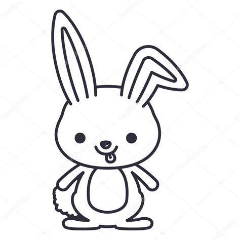 Isolated Rabbit Cartoon Design Stock Vector Image By ©grgroupstock