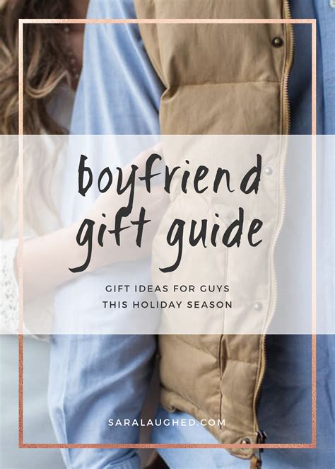55 unique gifts to give your boyfriend. Gift Ideas for Guys: What to Get Your Boyfriend for ...
