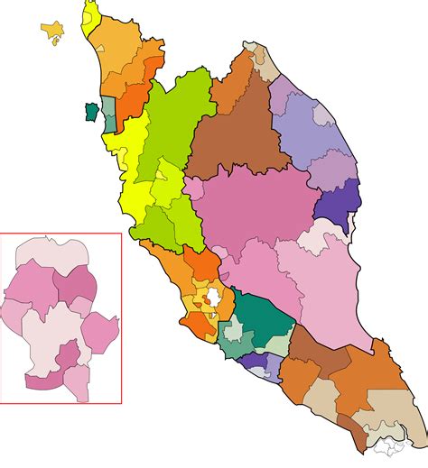 Malaysia Map By State