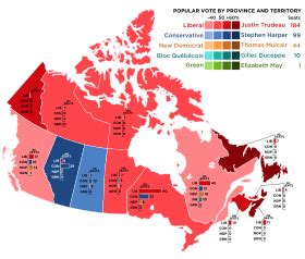 The conservatives, who were seeking their fourth . Élections fédérales canadiennes de 2015 — Wikipédia