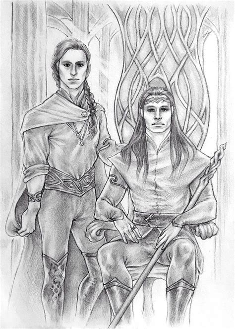 Silmarillion Feanor And Finwe By Ingvild On