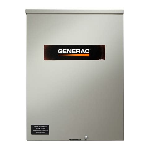 Generac Rxsw100a3 100 Amp Service Entrance Rated Automatic Transfer