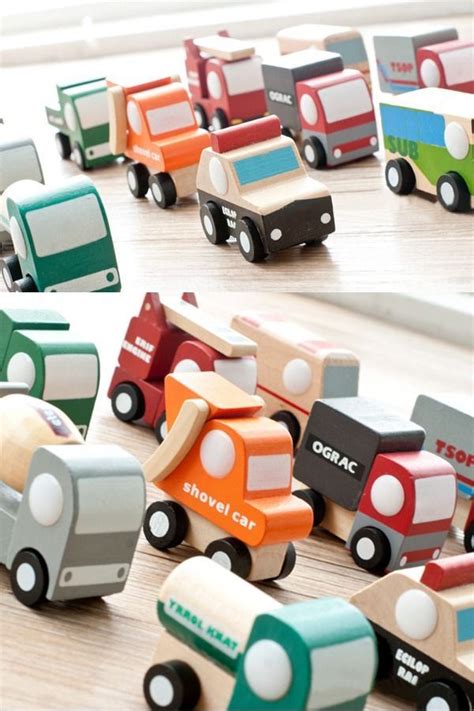 Beautiful Wooden Cars And Trucks For Our Kids