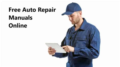 Free Auto Repair Manuals Online Rx Mechanic