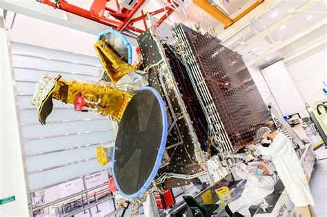 Nilesat Communications Satellite Successfully Launched Thales Alenia Space