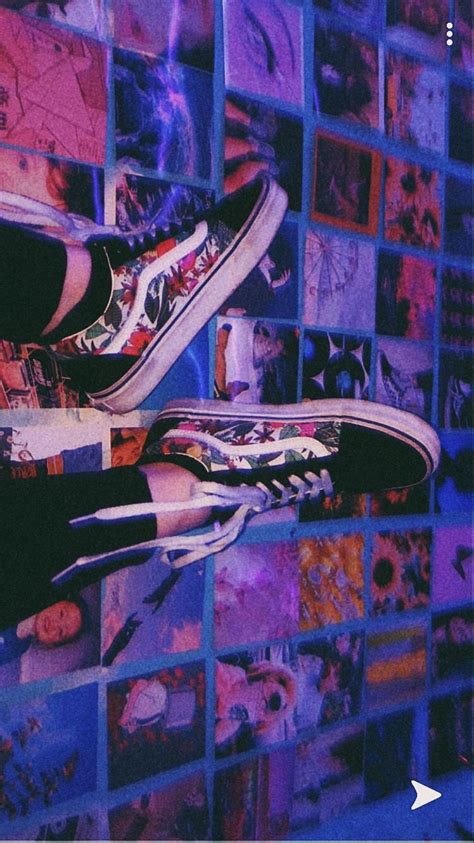 Vintage Vans Wallpaper Vintage Vans Blue Aesthetic Wallpaper